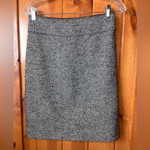 Wool Pencil Skirt Size 0